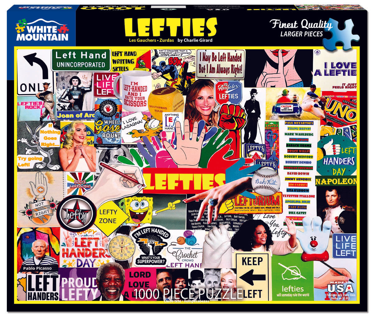 Lefties – 1000 Piece Jigsaw Puzzle