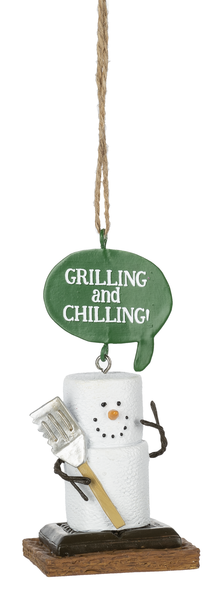 S’mores Campfire Ornament – Grilling …