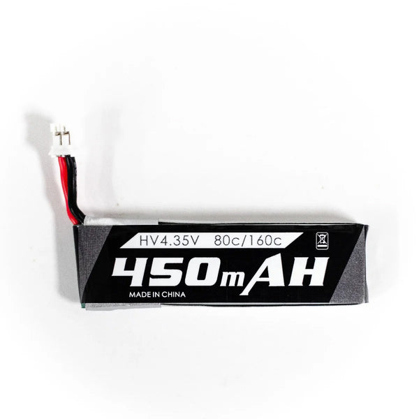 Nanohawk X 1S HV LiPo Battery w/ PH2.0, 450mAh 160C