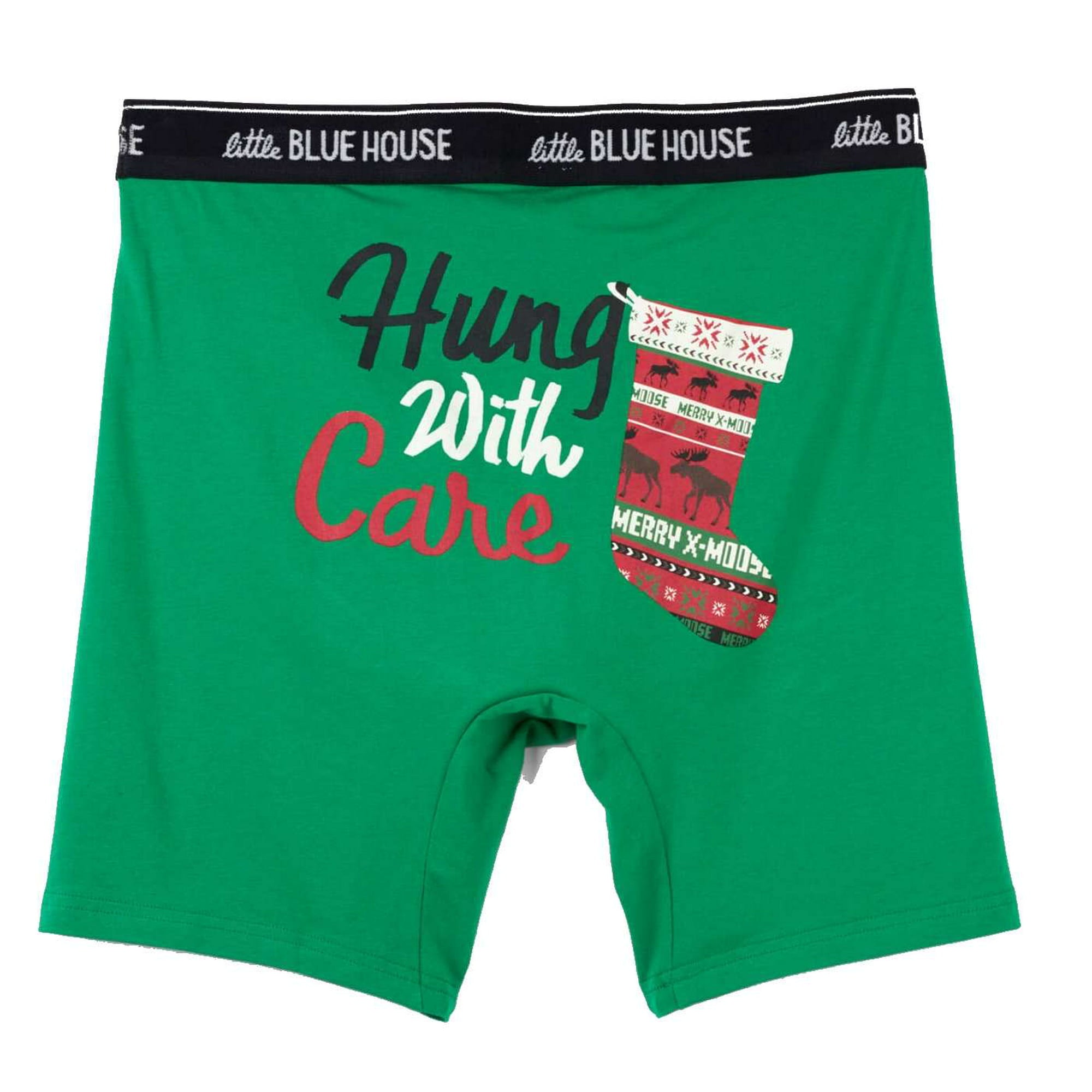 Men’s Boxers – Hung With Care – Medium