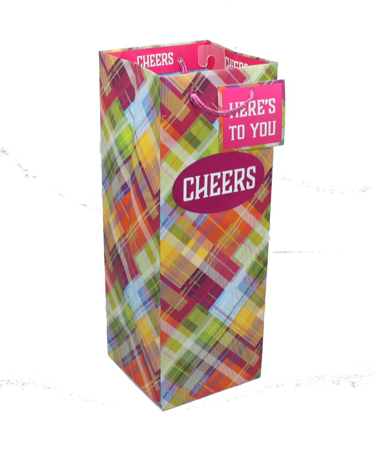 Cheers Wine Bottle Gift Bag