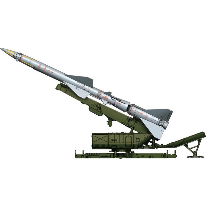 Hobby Boss 1/72 Sam-2 Missile with Launcher Cabine Plastic Model Kit