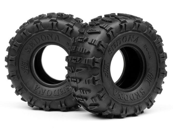 HPI 67918 HB Sedona Tire (White/2pieces) Crawler King 1973 Crawler King Ford