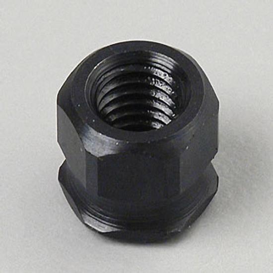 HPI Racing 86076 Pilot Nut 1/4-28×8.5mm Black Savage 21