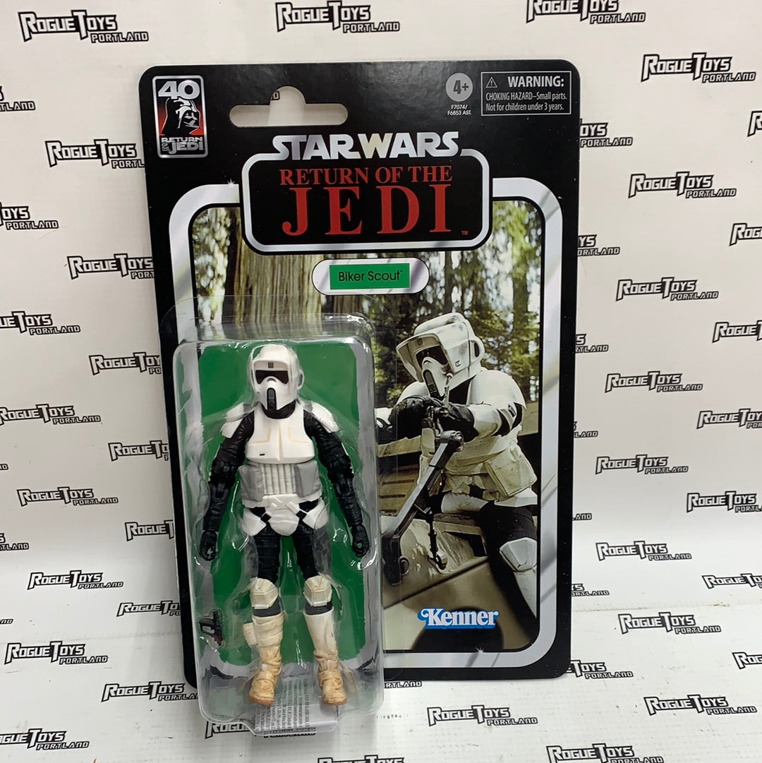 Star Wars Black Series Return of The Jedi 40th Anniversary Biker Scout