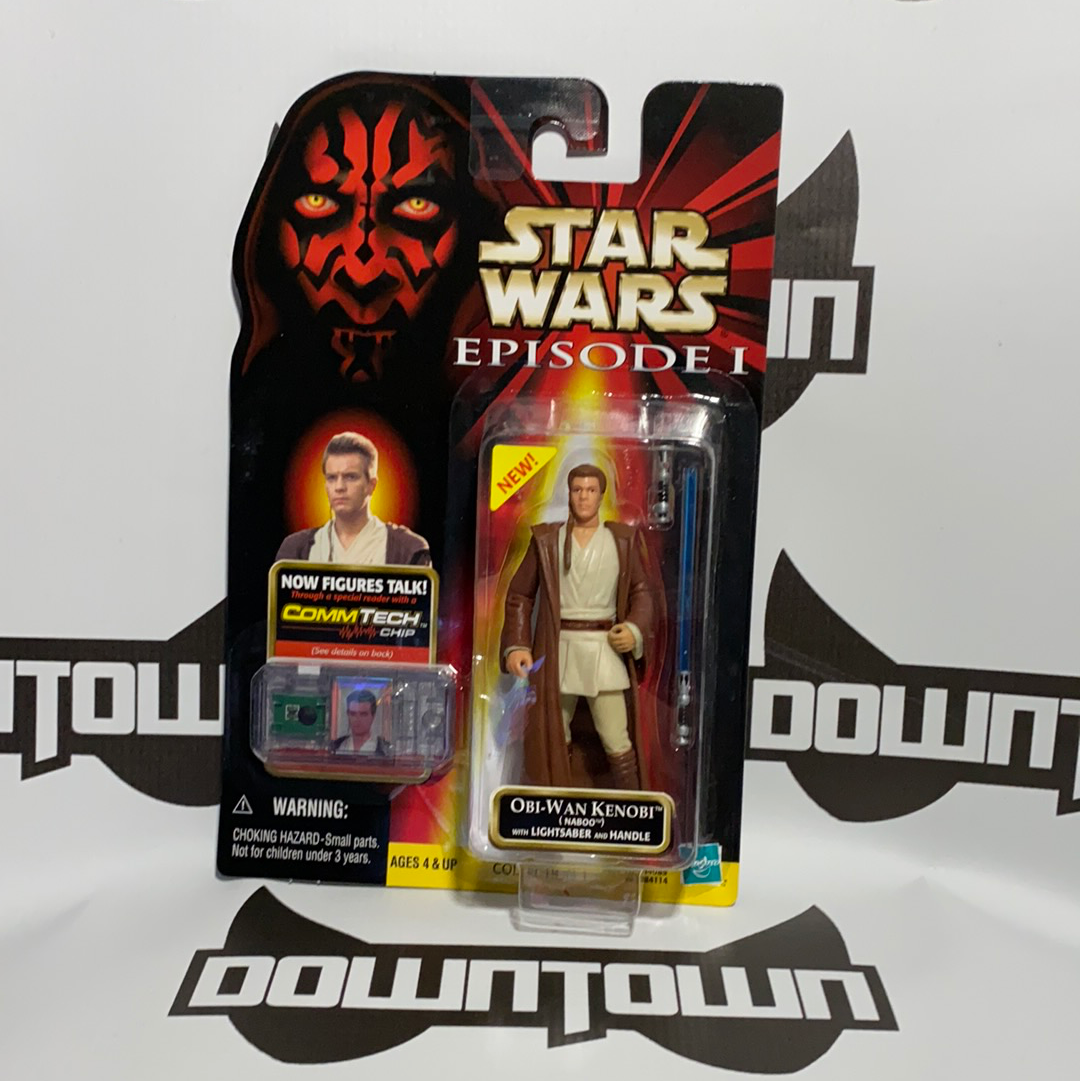 Hasbro Star Wars Episode 1 Comm Tech Obi-Wan Kenobi (Naboo)