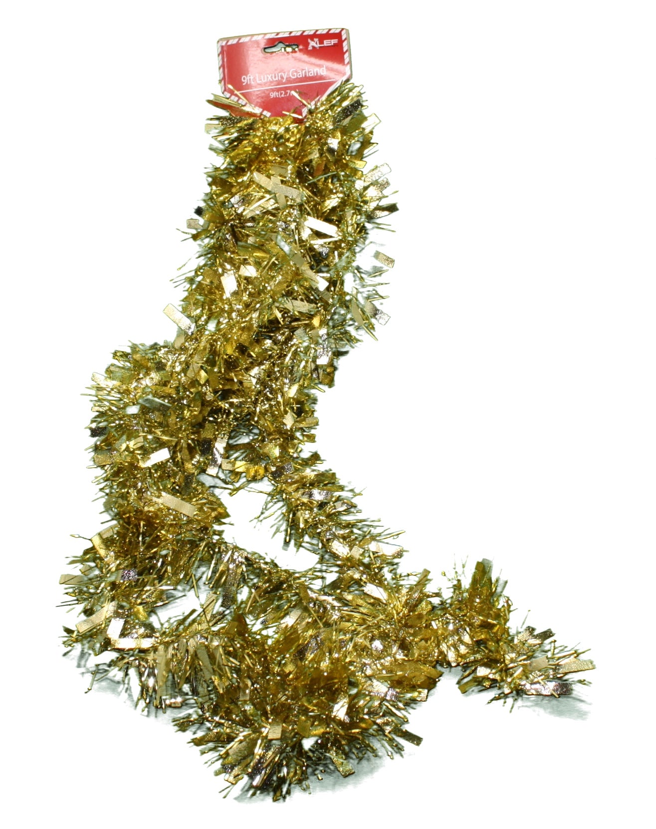 9 Foot Luxury Garland – Gold