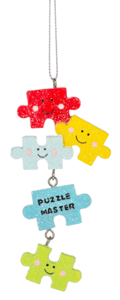 Game Night Ornament – Puzzles