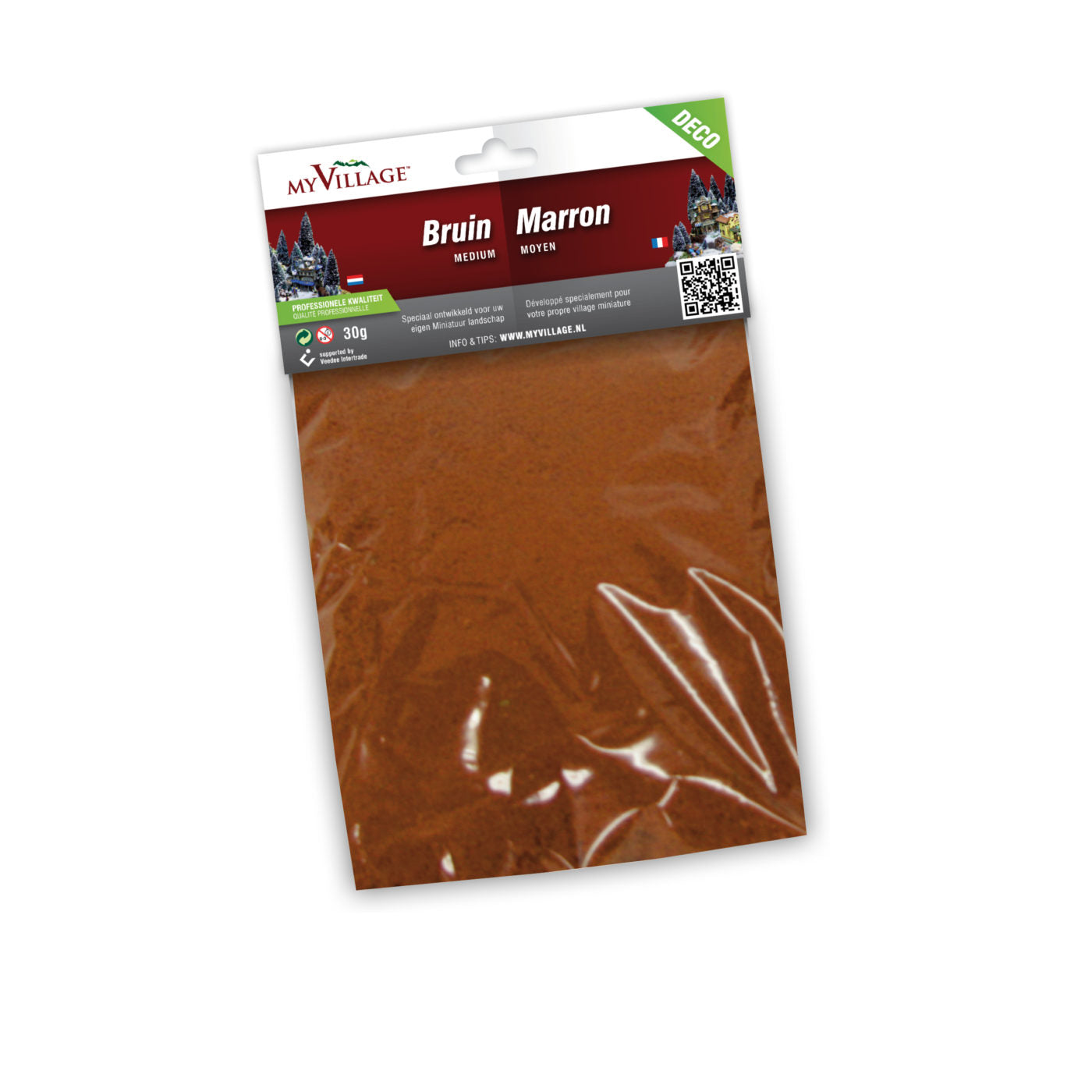 Village Scatter 1.6 ounce – Brown