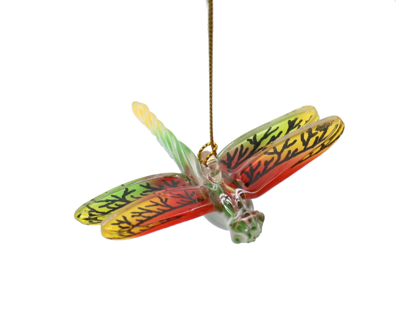 Dragonfly Multicolor Rainbow Glass Or…