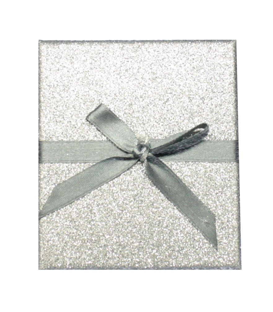 Glitter Gift Box   – Silver