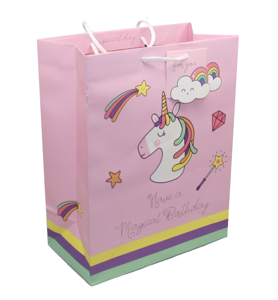 Magical Birthday Unicorn Gift Bag