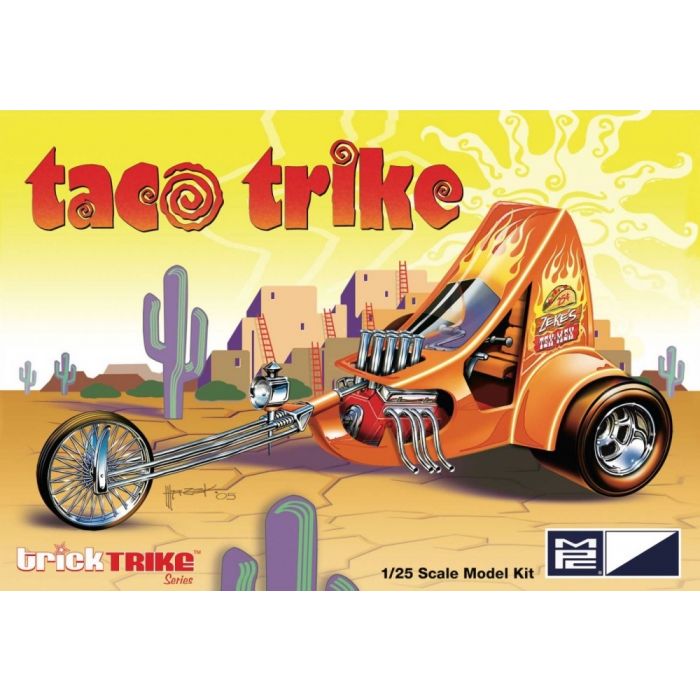 MPC 1/25 Scale Ed Roth Taco Trike Plastic Model Kit