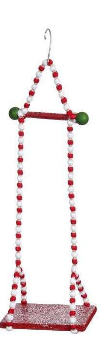 Single Elf Small Swing – Red And White