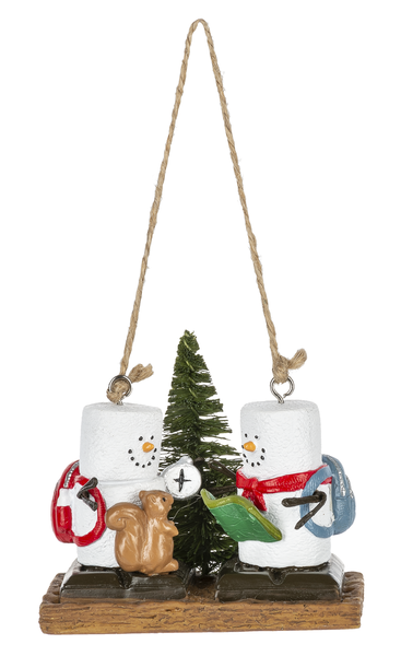 S’more Couple Exploring Ornament