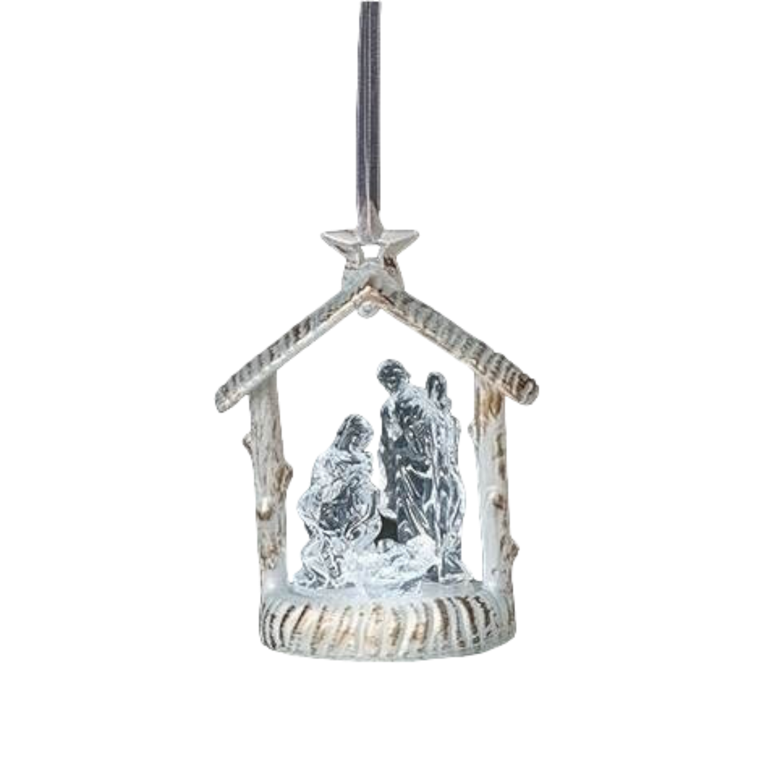 Lighted Holy Family Ornament –