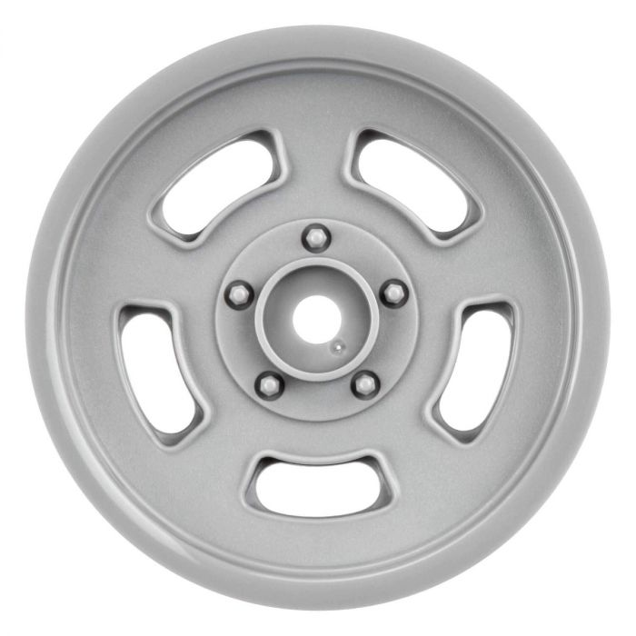 Pro-Line 1/10 Slot Mag Front 2.2″ 12mm Stone Gray Drag Wheels Drag