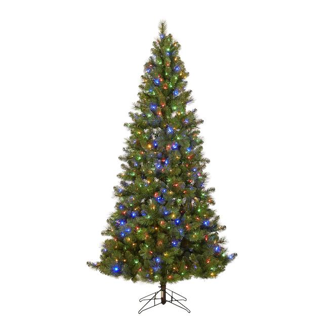 7.5-ft Tahoma Pine Tree with LED Lights