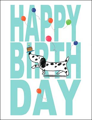 Notion – Horray Birthday Card