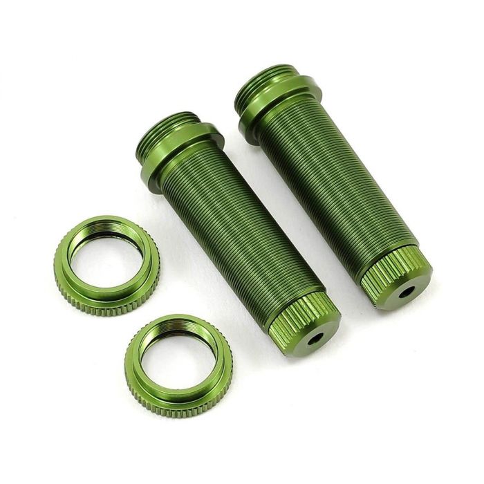 STRC Green Threaded Aluminum Rear Shock Body Set