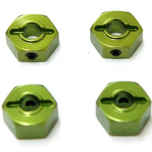 STRC ST3654-12G CNC Aluminum Lock-Pin Hex Adapter Traxxas Slash / Bandit / Stampede