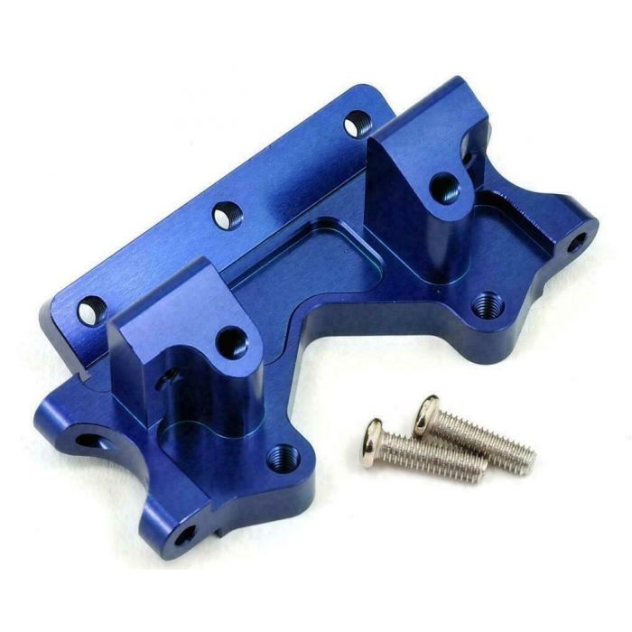 STRC Blue Aluminum Front Bulkhead Slash/Stampede