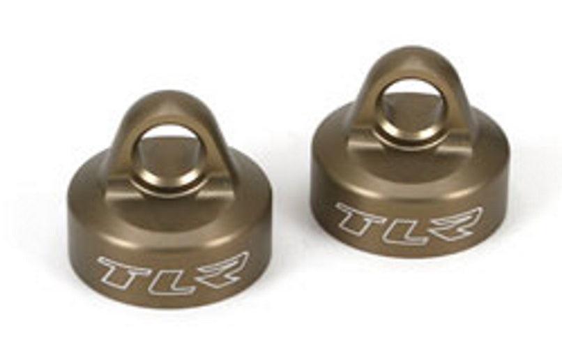 Team Losi Racing TLR353000 Shock Cap Ha Aluminum (2) 5ive-T