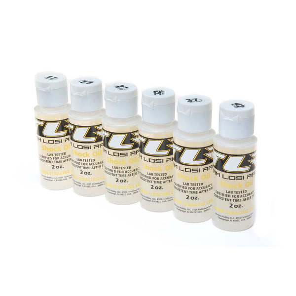 Shock Oil, 6Pk,17.5,22.5,27.5,32.5,37.5,42.5 2oz