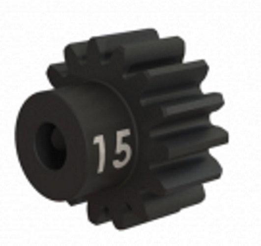 Traxxas 3945X Gear, 15-T Pinion (32-p) Heavy Duty (Machined Hardened Steel)