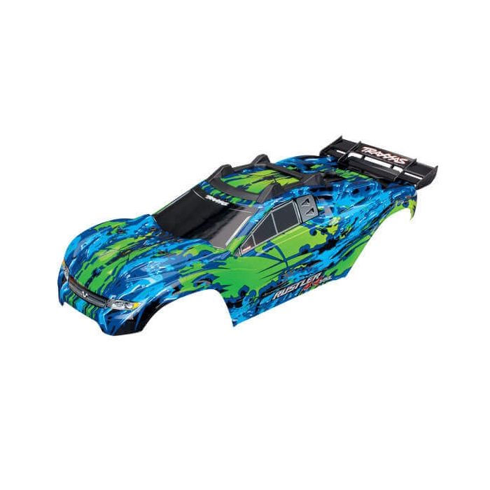 Traxxas Rustler 4×4 VXL Green Painted Body