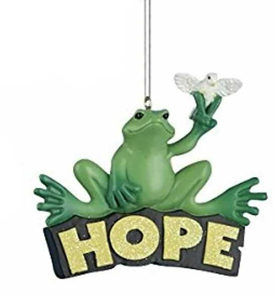 Peace Frog Ornament – Hope