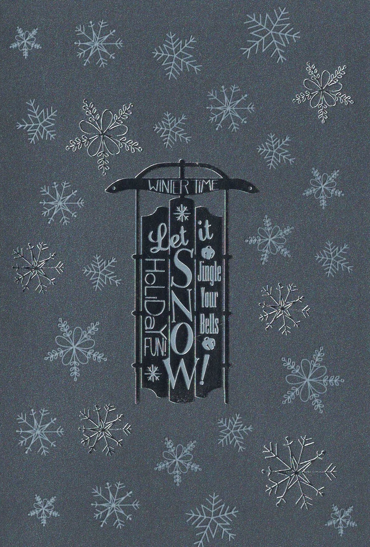 Elegant Boxed Cards – Snow Sled