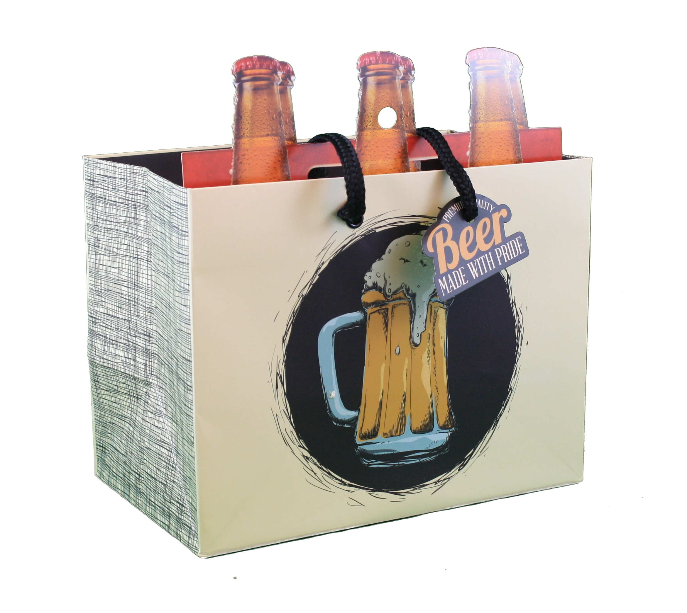 Heavyweight 6-pack Gift Bag – Frothy …